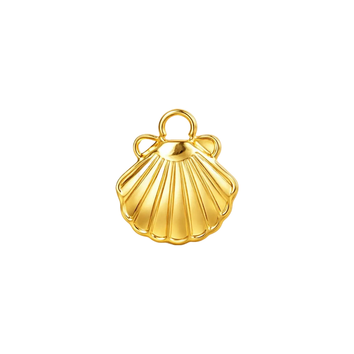 Bedel | RVS | Kleine Schelp | Goud