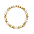 Armband Zoetwaterparels | Gold Filled 14K | 7/8mm | 17,5cm