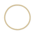 Armband | Gold Filled 14K | Kralen Goud | 3mm | 17,5cm