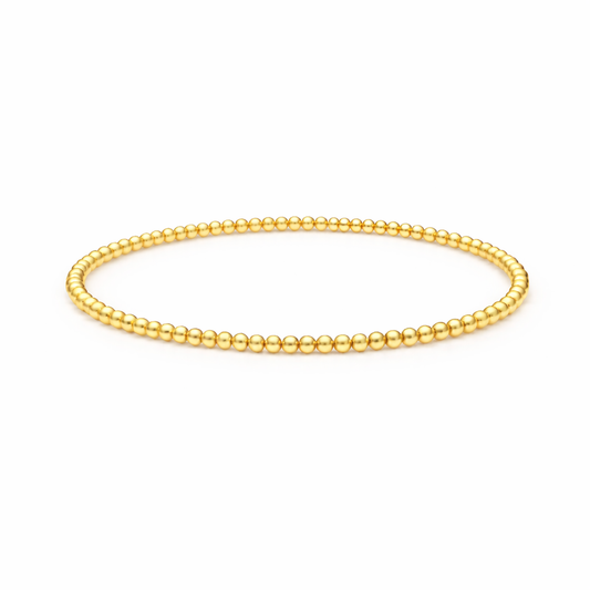 Armband | Gold Filled 14K | Kralen Goud | 2mm