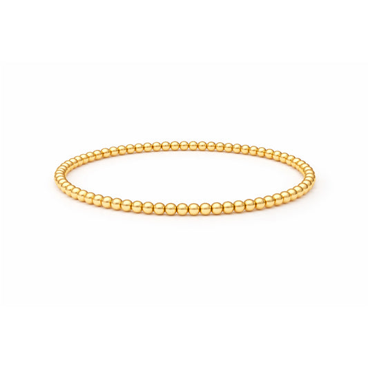Armband | Gold Filled 14K | Kralen Goud | 3mm