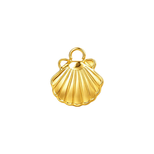 Bedel | RVS | Kleine Schelp | Goud