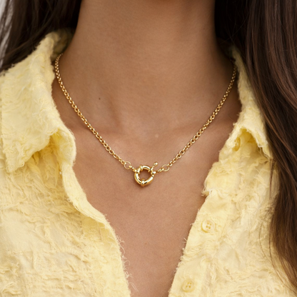 Ketting | Gold Filled 18K | Boeisluiting