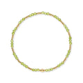 Armband | Gold Filled 14K | Peridoot & Goud | 2mm | 17,5cm
